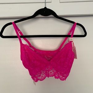NWT Sexy Fuchsia Bralette